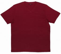 CityLab(シティラブ)Premium Cotton/Vネック Tシャツ[BURGANDY]