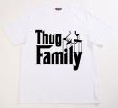 Thug Family/Official T-shirts/C NECK/premium[white]