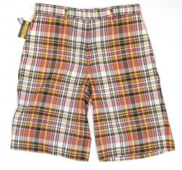 RUGBY/cotton チェック柄 shorts -28inch-
