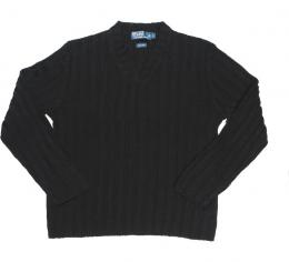 POLO RALPH LAUREN(ポロラルフローレン)/Linen Sweater[BLACK]