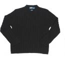 POLO RALPH LAUREN(ポロラルフローレン)/Linen Sweater[BLACK]