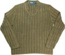 POLO　RALPH LAUREN　linen sweater [OLIVE]